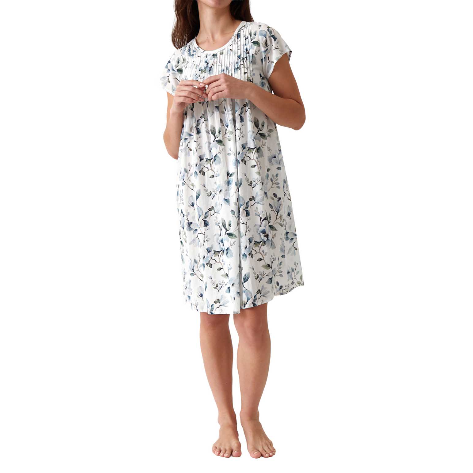 Wallace Cotton Magalie Pintuck Nightie